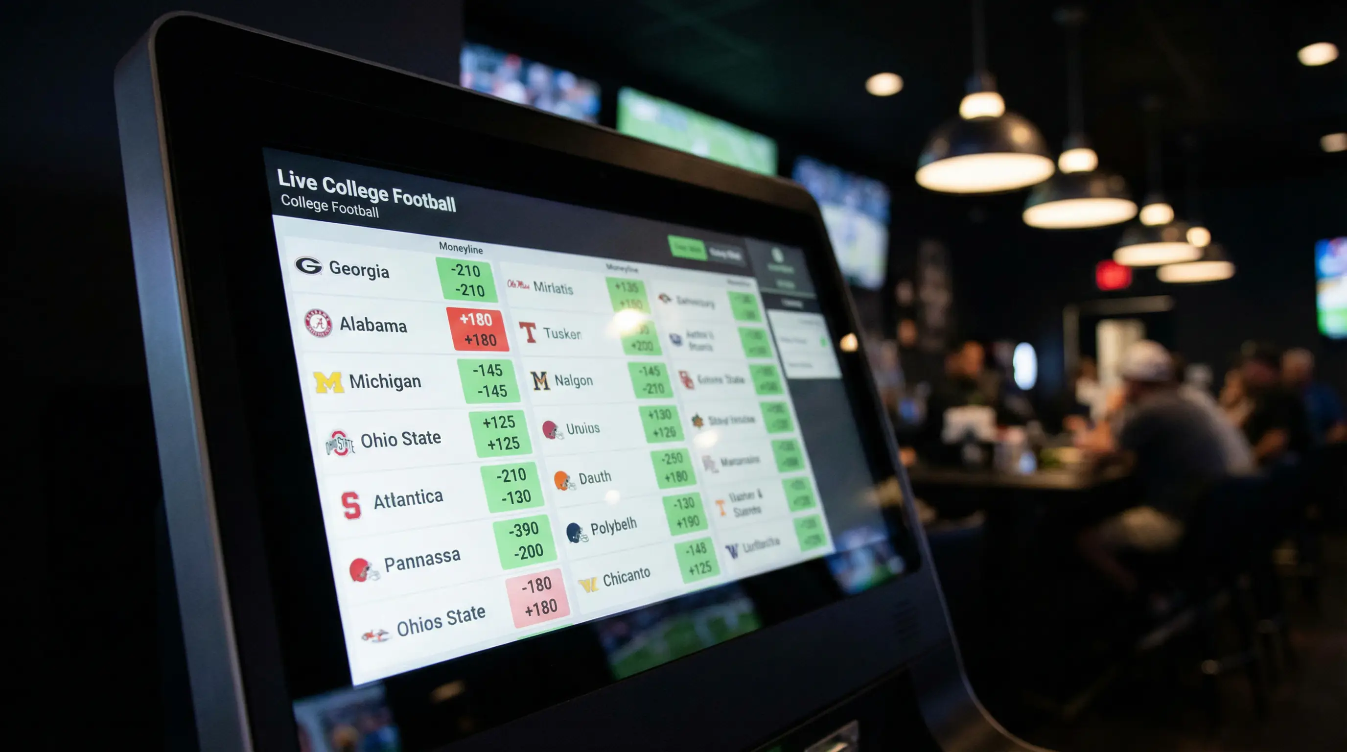 College Football Moneyline Betting: Vinna Utan Spread